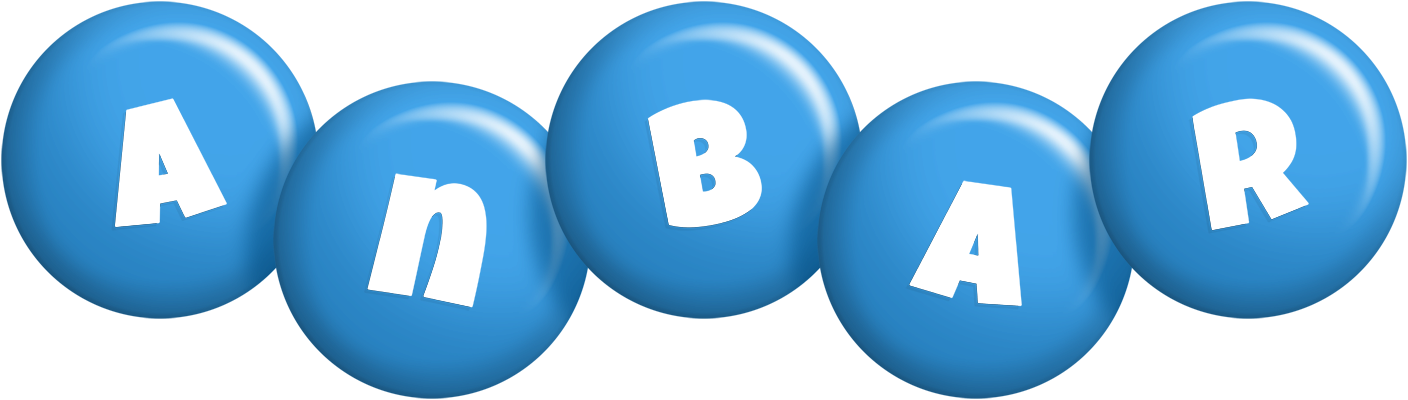 Anbar candy-blue logo