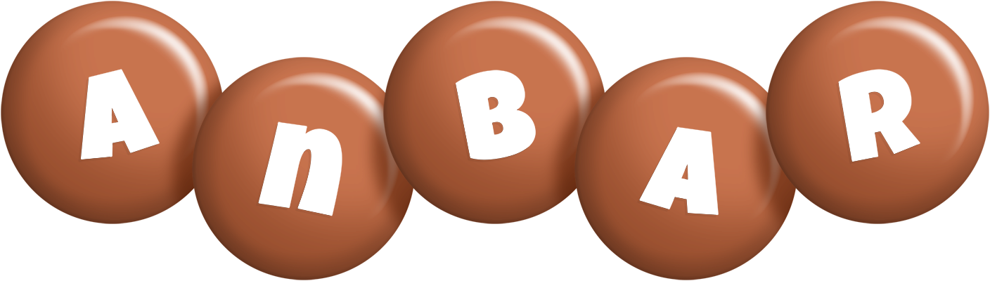 Anbar candy-brown logo