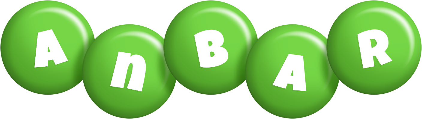 Anbar candy-green logo