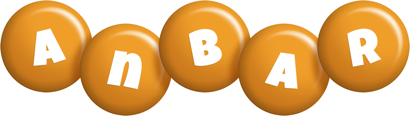 Anbar candy-orange logo
