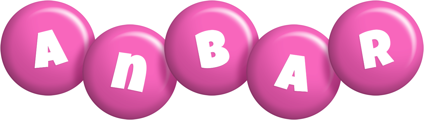 Anbar candy-pink logo