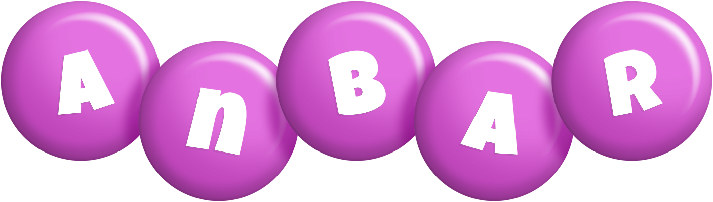 Anbar candy-purple logo
