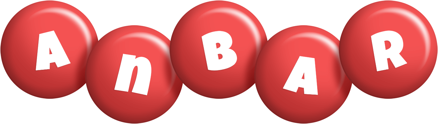 Anbar candy-red logo