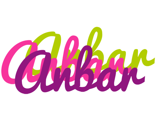 Anbar flowers logo