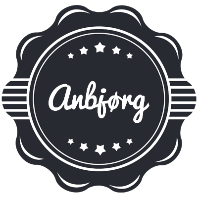 Anbjørg badge logo