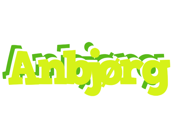 Anbjørg citrus logo