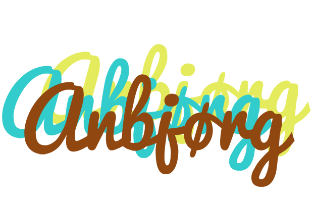 Anbjørg cupcake logo
