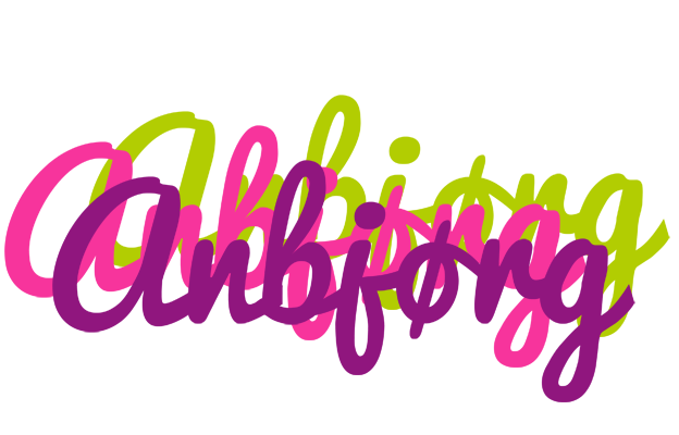 Anbjørg flowers logo