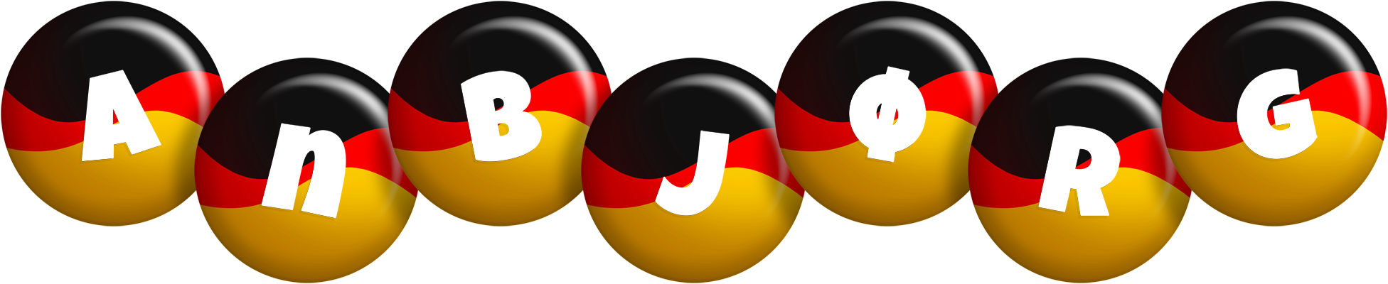 Anbjørg german logo