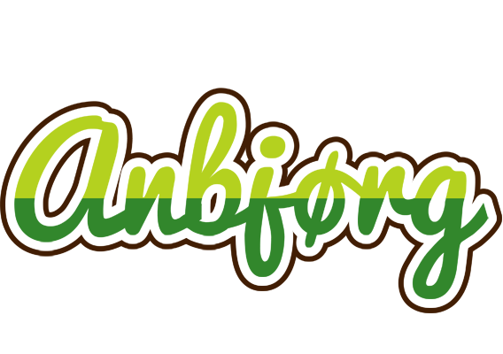 Anbjørg golfing logo