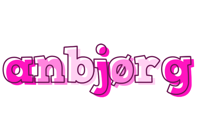 Anbjørg hello logo