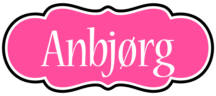 Anbjørg invitation logo