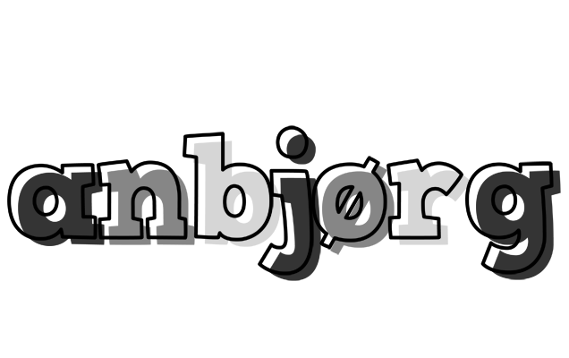 Anbjørg night logo