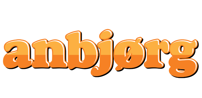 Anbjørg orange logo