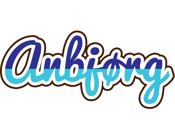 Anbjørg raining logo