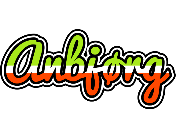 Anbjørg superfun logo