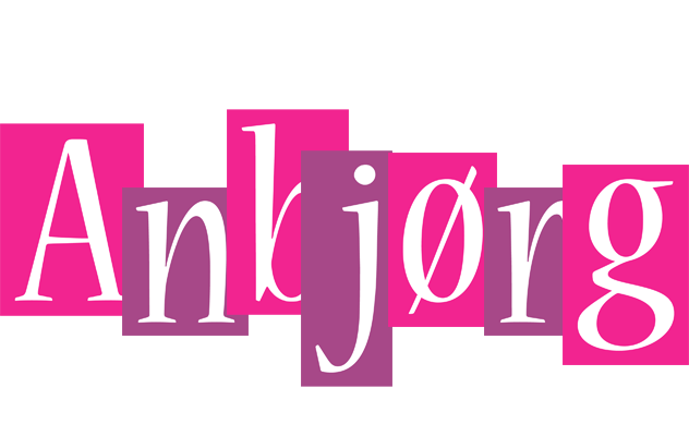 Anbjørg whine logo