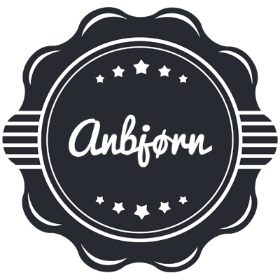 Anbjørn badge logo