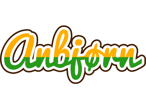 Anbjørn banana logo