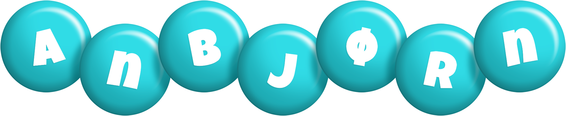 Anbjørn candy-azur logo