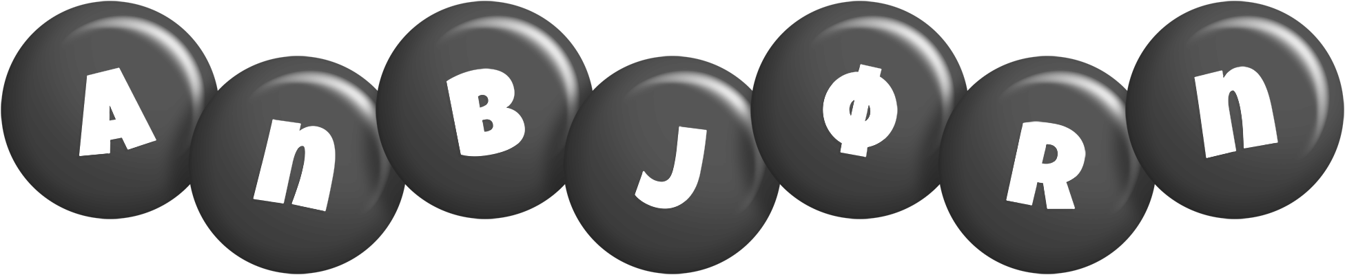 Anbjørn candy-black logo