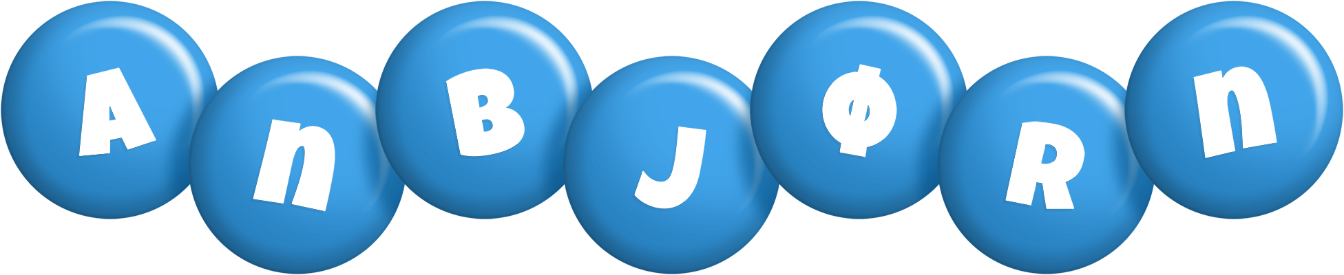 Anbjørn candy-blue logo