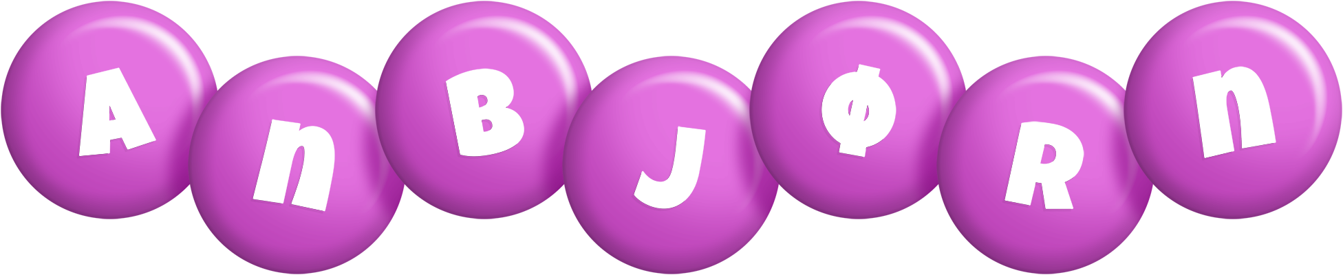 Anbjørn candy-purple logo