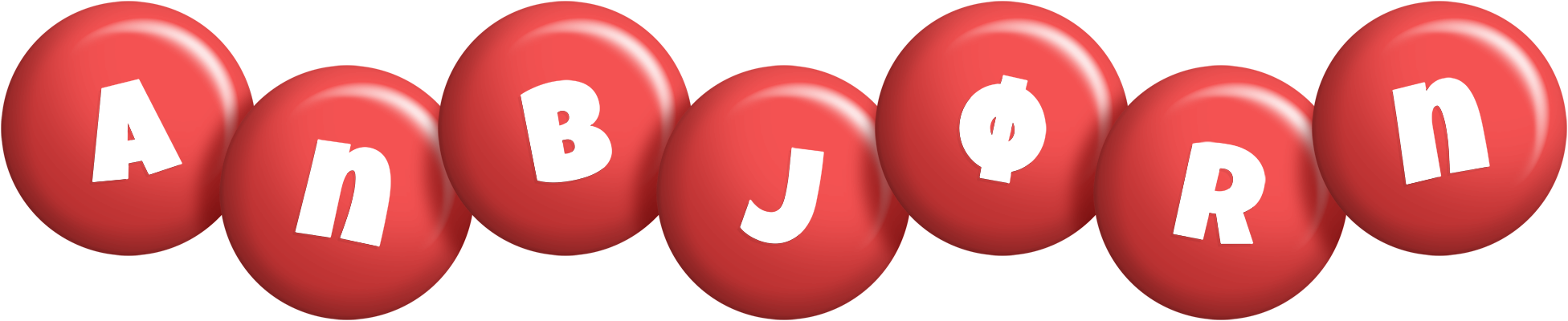 Anbjørn candy-red logo