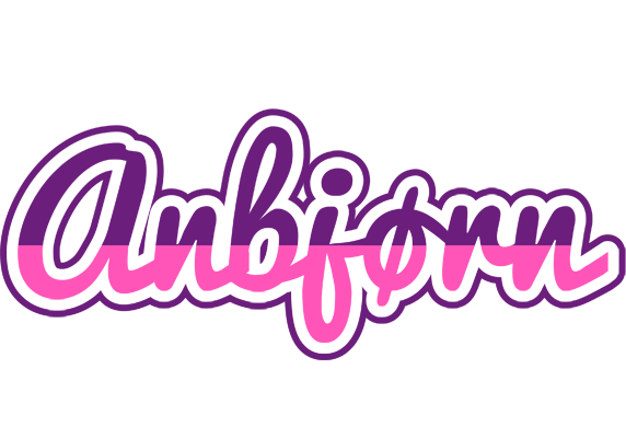 Anbjørn cheerful logo