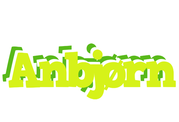 Anbjørn citrus logo