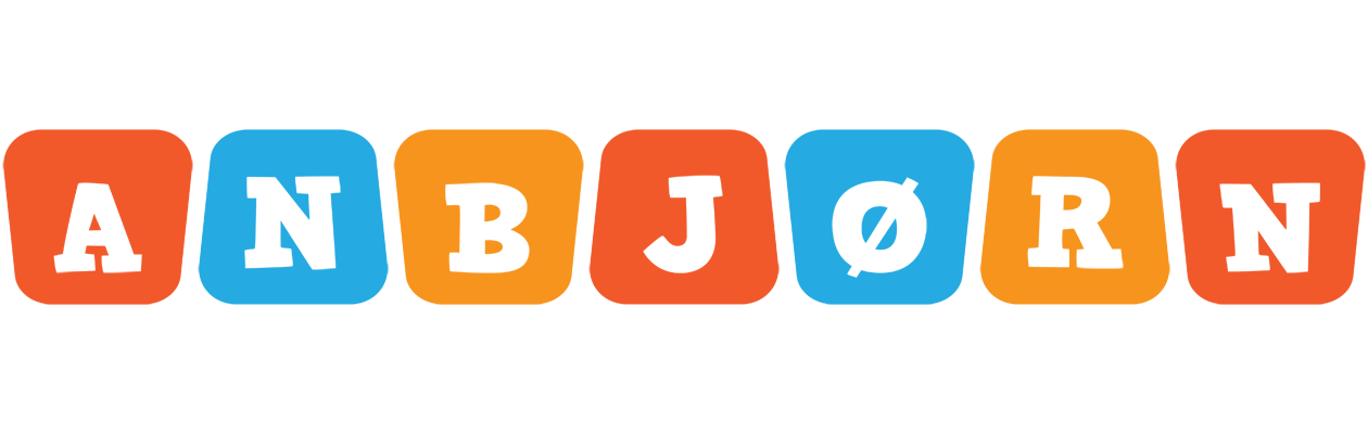 Anbjørn comics logo
