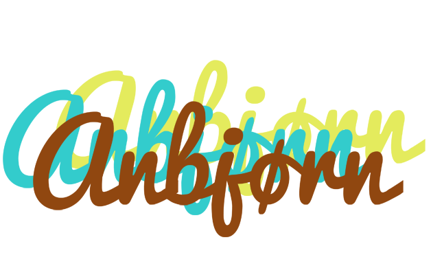 Anbjørn cupcake logo