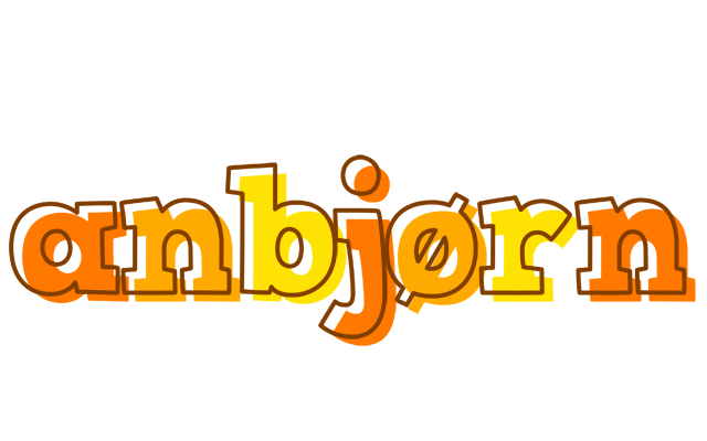 Anbjørn desert logo
