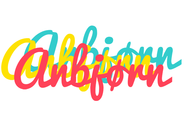 Anbjørn disco logo