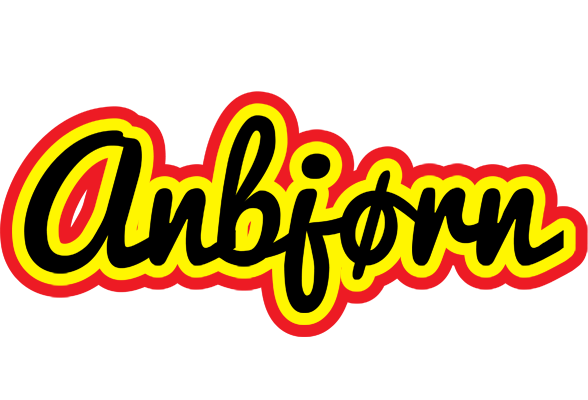 Anbjørn flaming logo