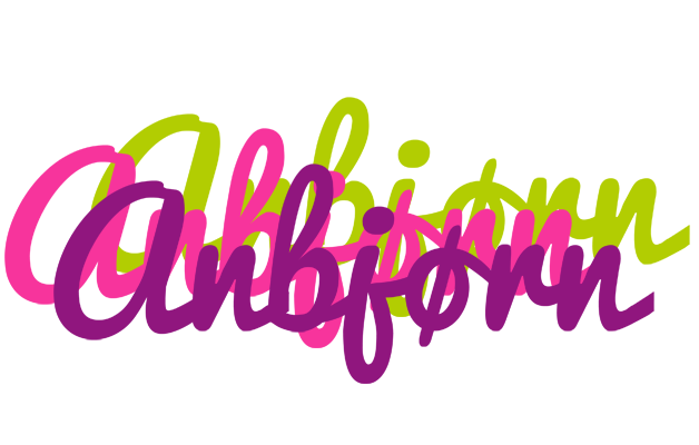 Anbjørn flowers logo