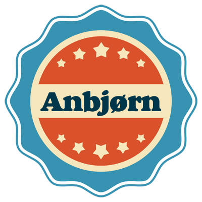 Anbjørn labels logo