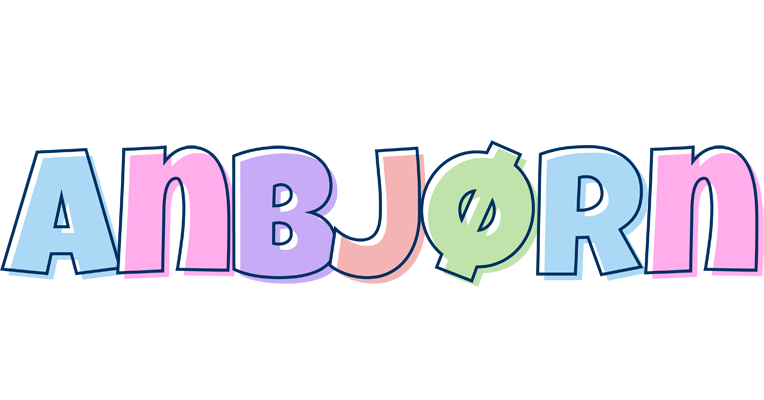 Anbjørn pastel logo
