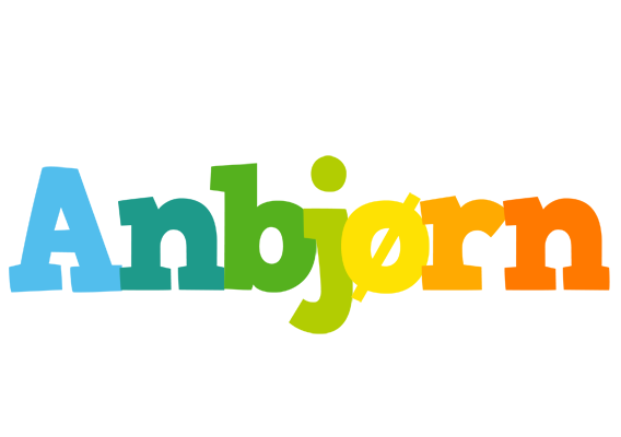 Anbjørn rainbows logo