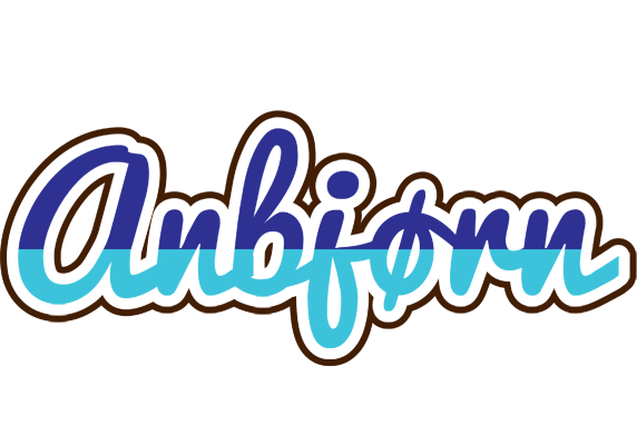Anbjørn raining logo