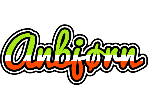 Anbjørn superfun logo