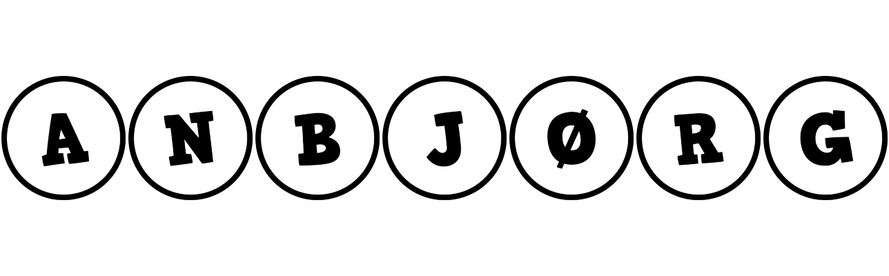 Anbjørg handy logo