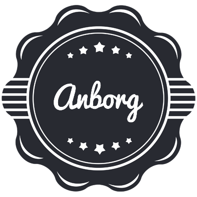 Anborg badge logo