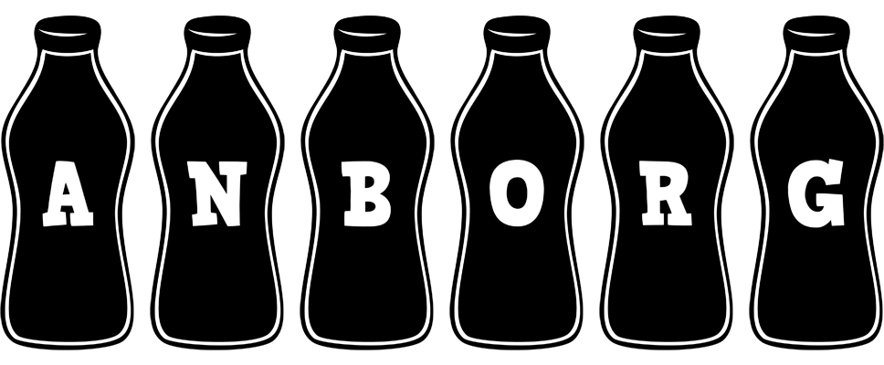 Anborg bottle logo