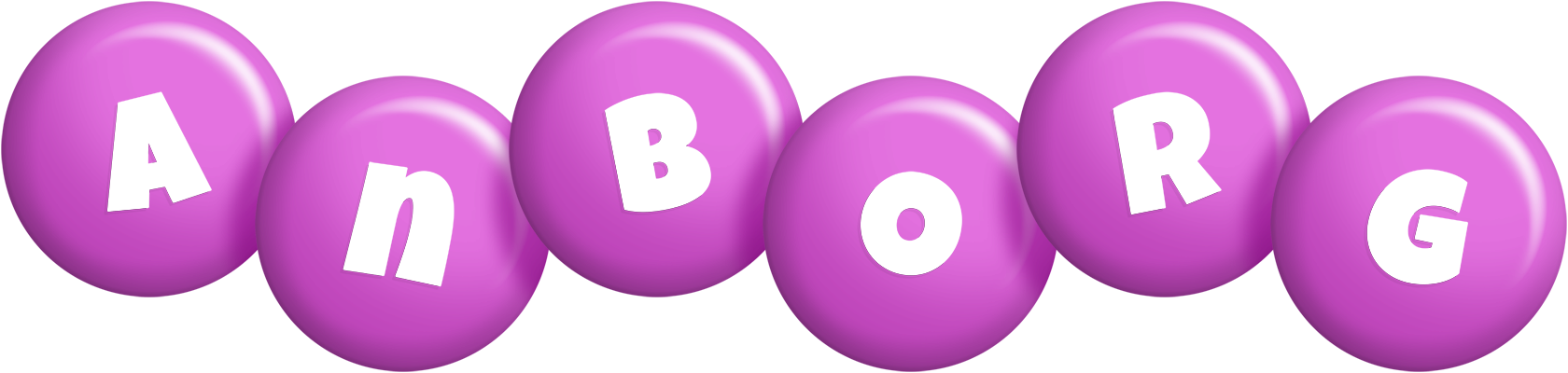 Anborg candy-purple logo