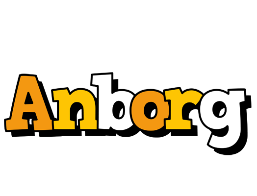Anborg cartoon logo