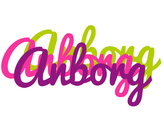 Anborg flowers logo