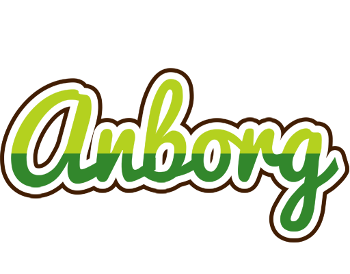 Anborg golfing logo