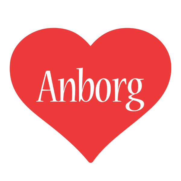 Anborg love logo