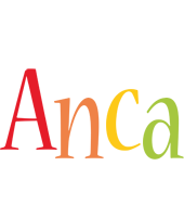 Anca birthday logo